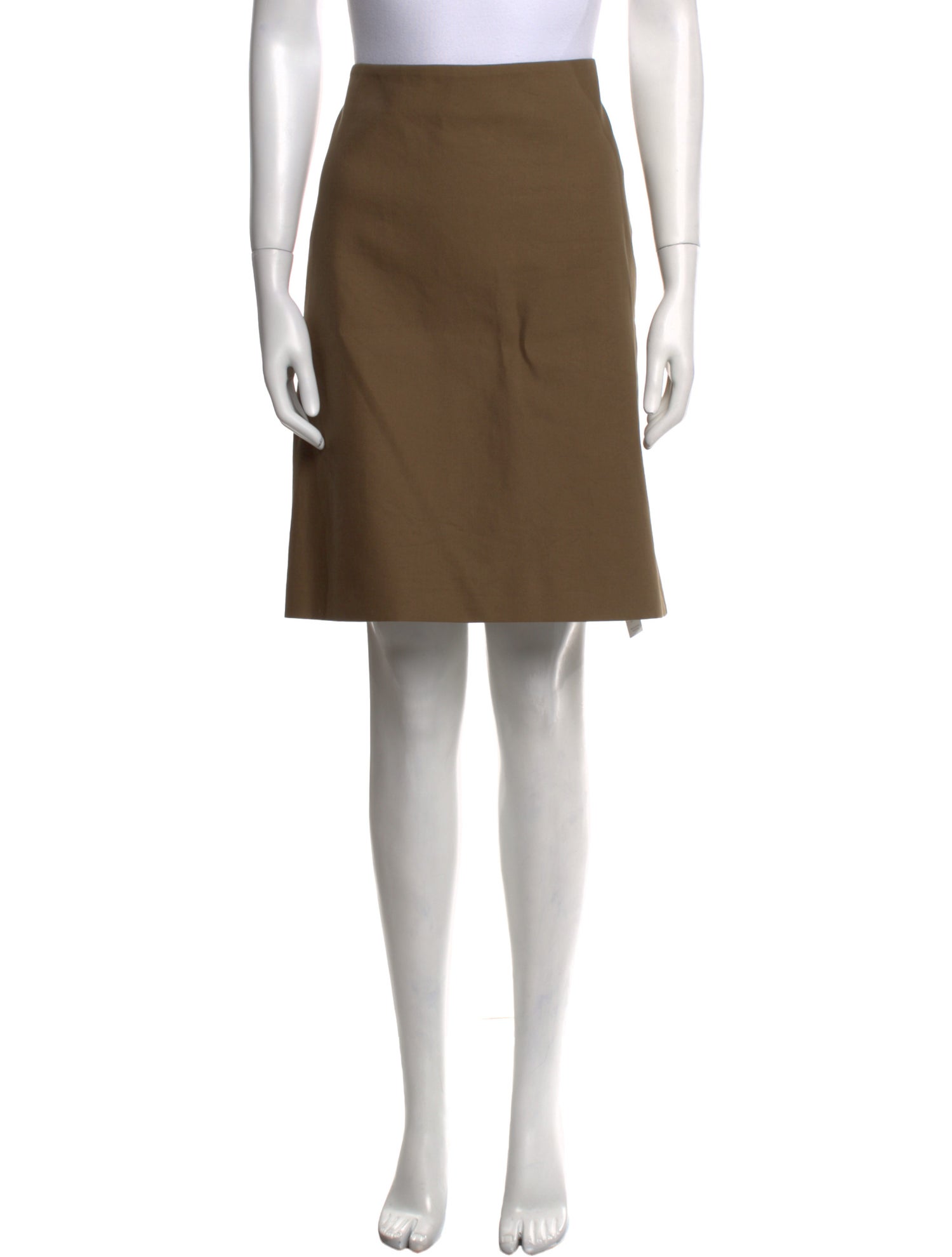 Proenza Schouler Pleated Accents Knee-Length Skirt