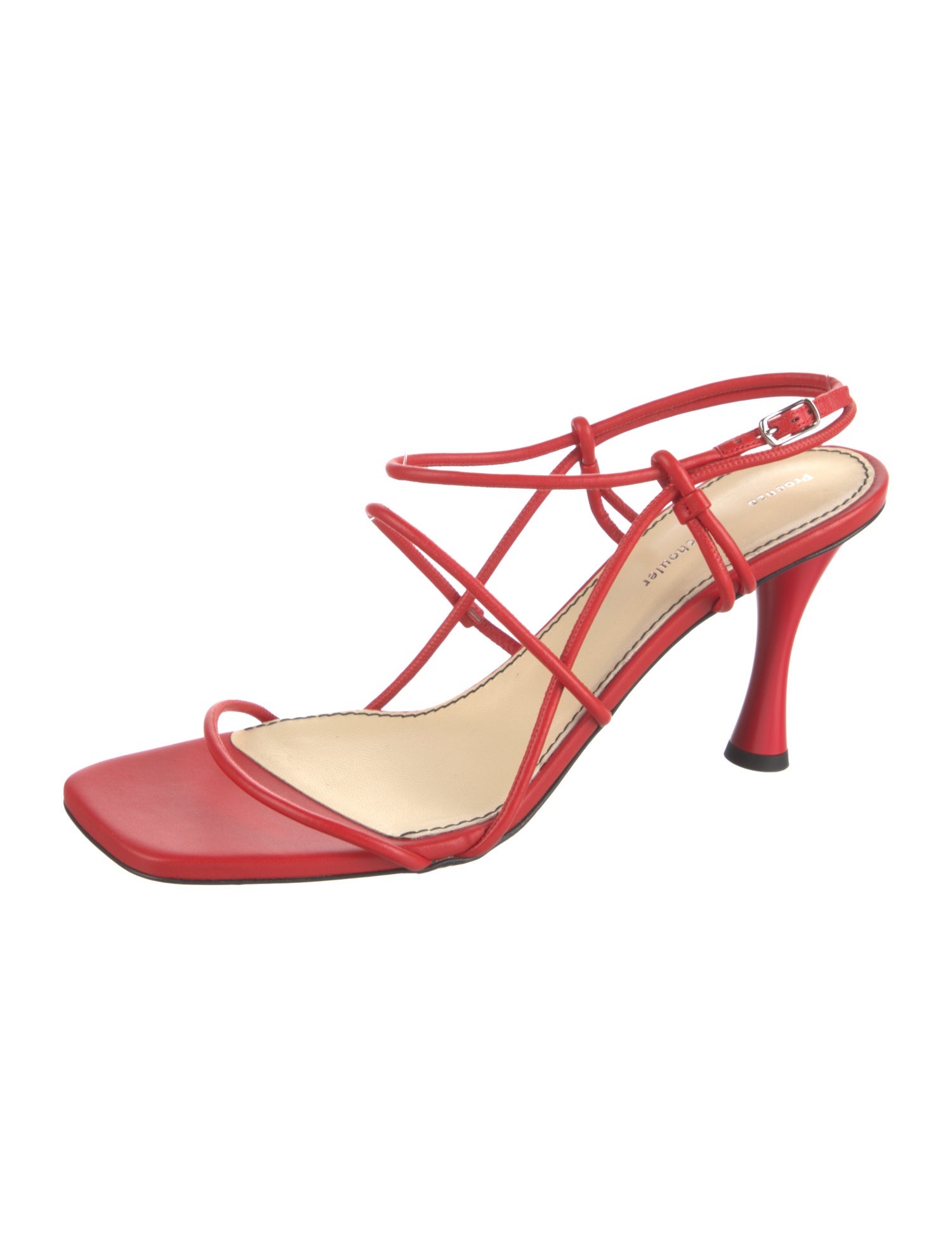 Proenza Schouler Leather Slingback Sandals