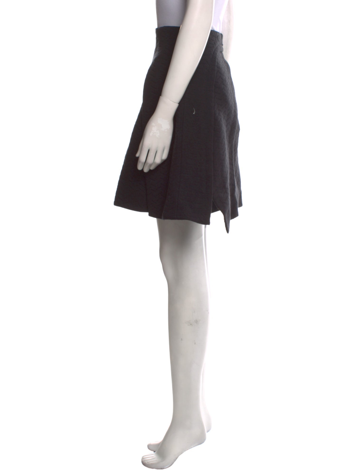 Proenza Schouler Pleated Accents Mini Skirt