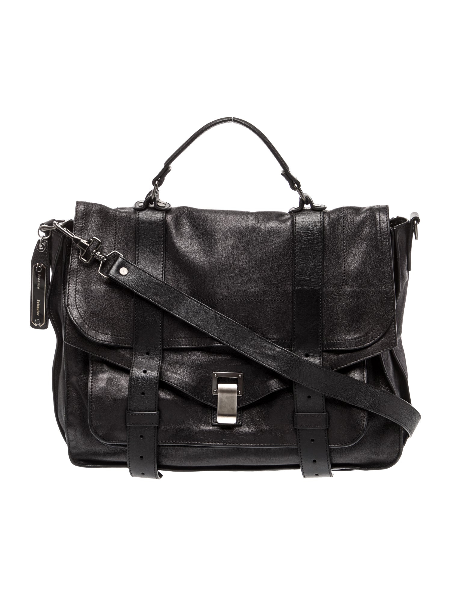 Proenza Schouler Leather Messenger Bag