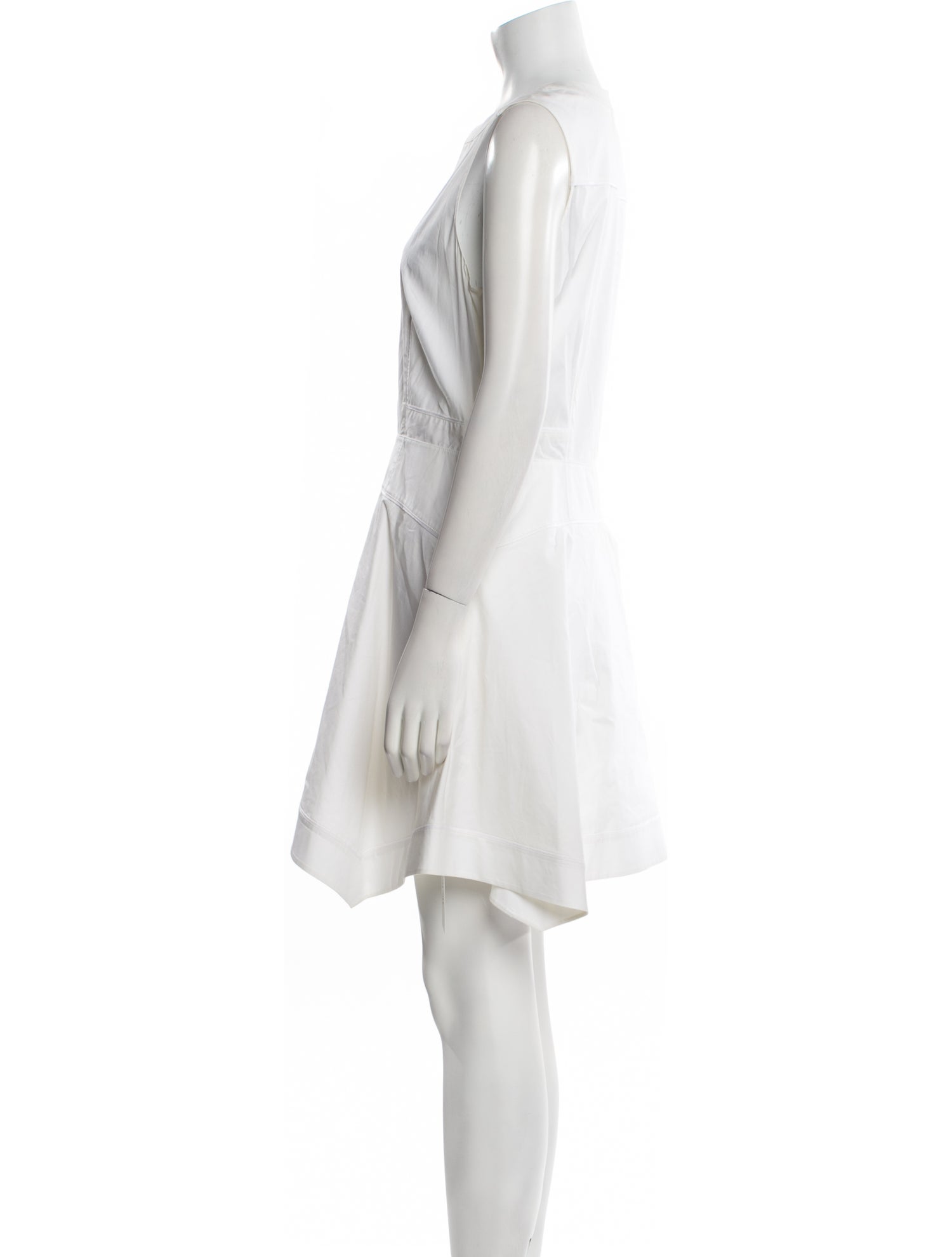 Proenza Schouler V-Neck Mini Dress