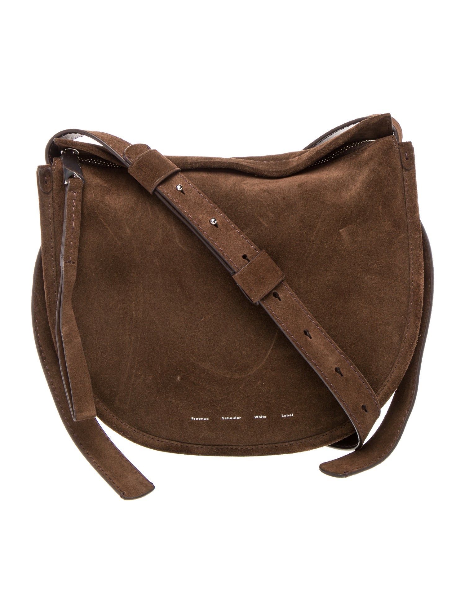 Proenza Schouler White Label Suede Messenger Bag