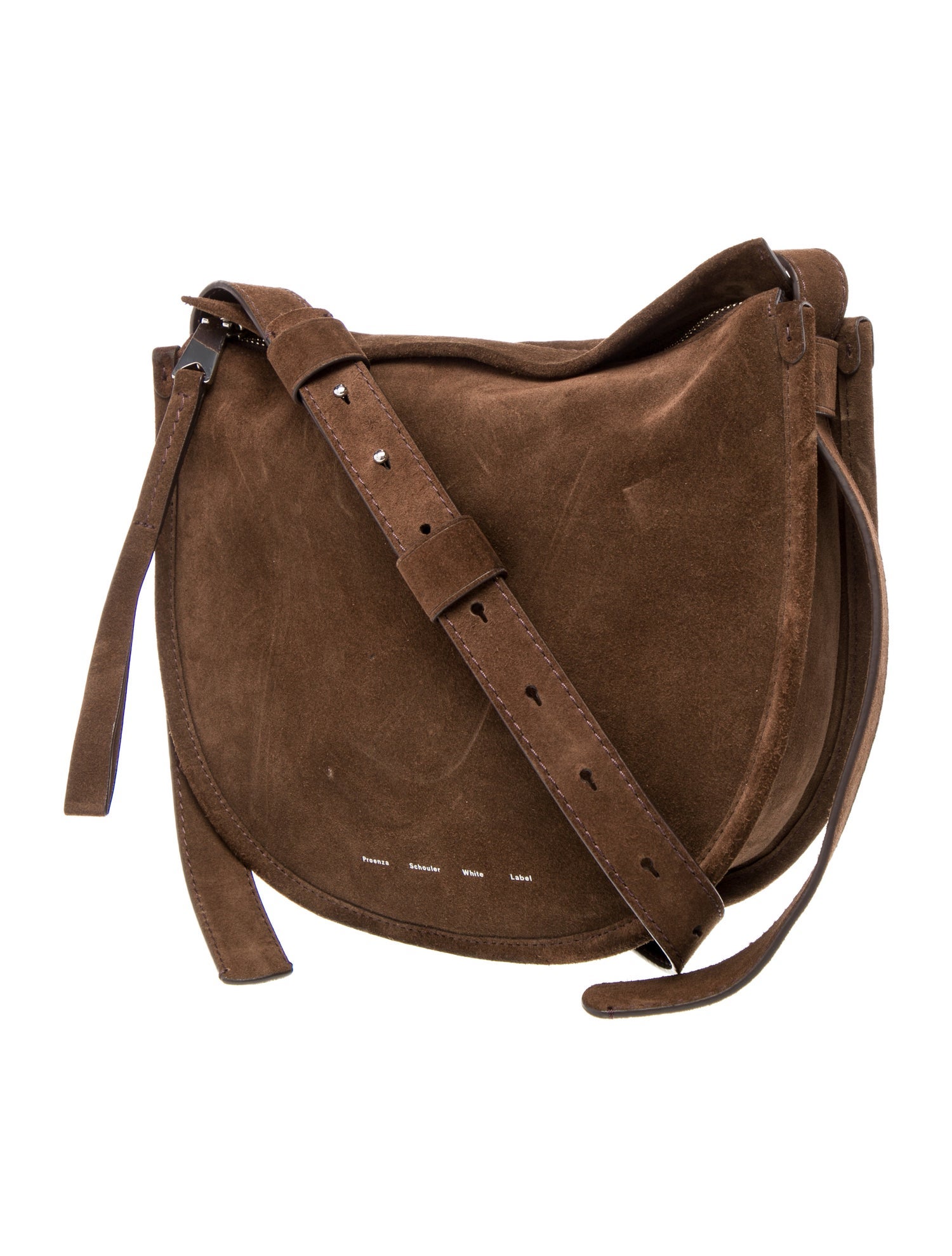 Proenza Schouler White Label Suede Messenger Bag