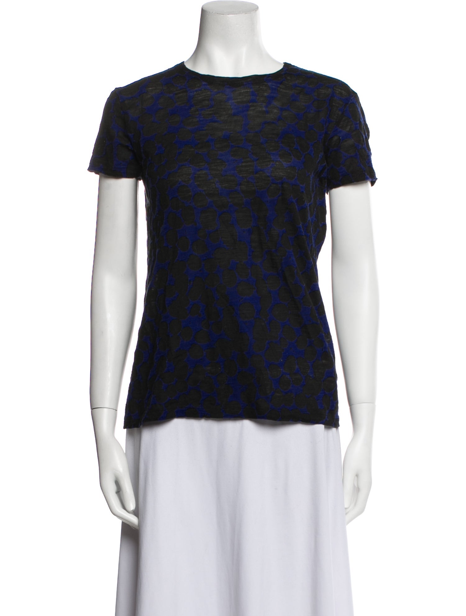 Proenza Schouler Printed Crew Neck T-Shirt