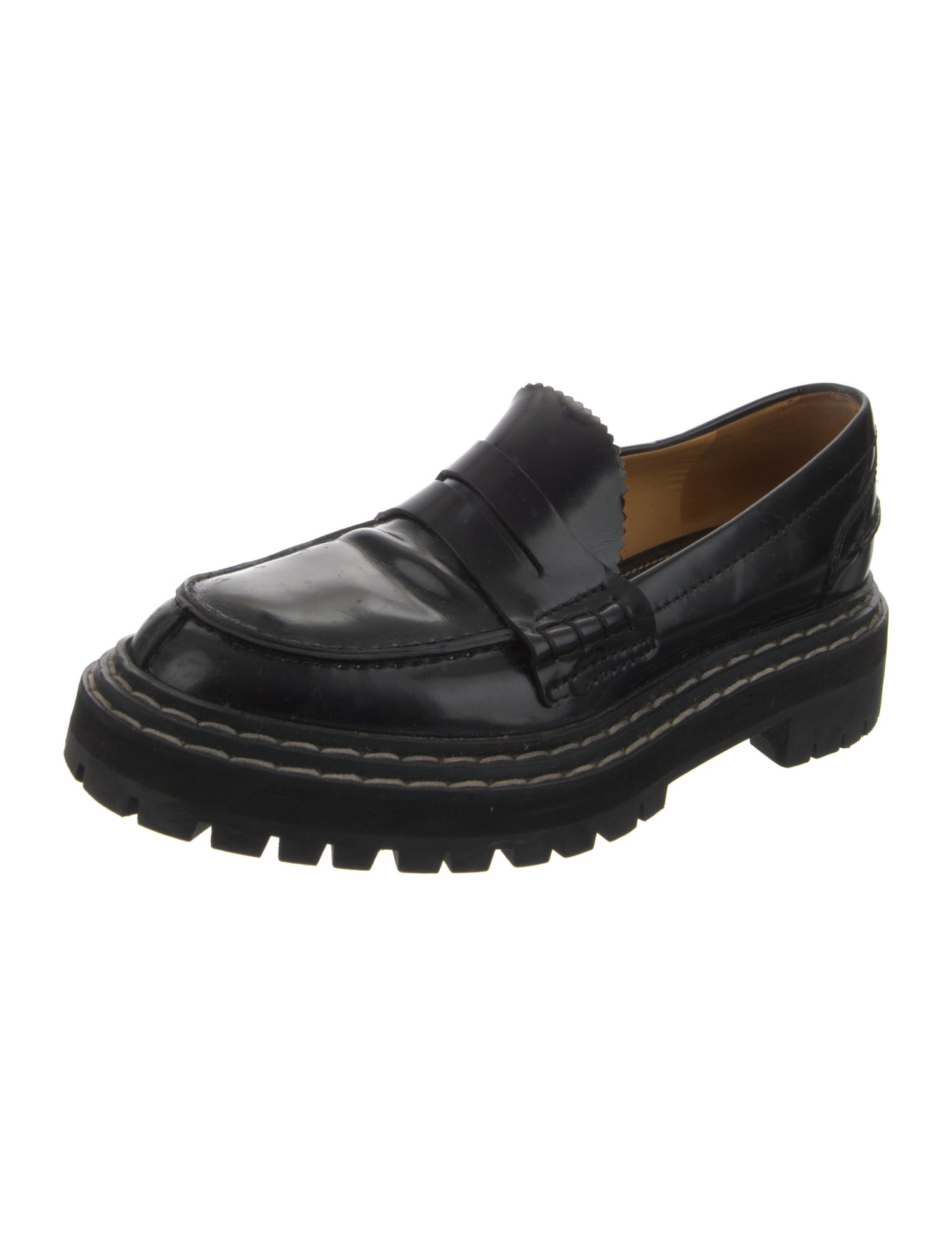 Proenza Schouler Leather Loafers