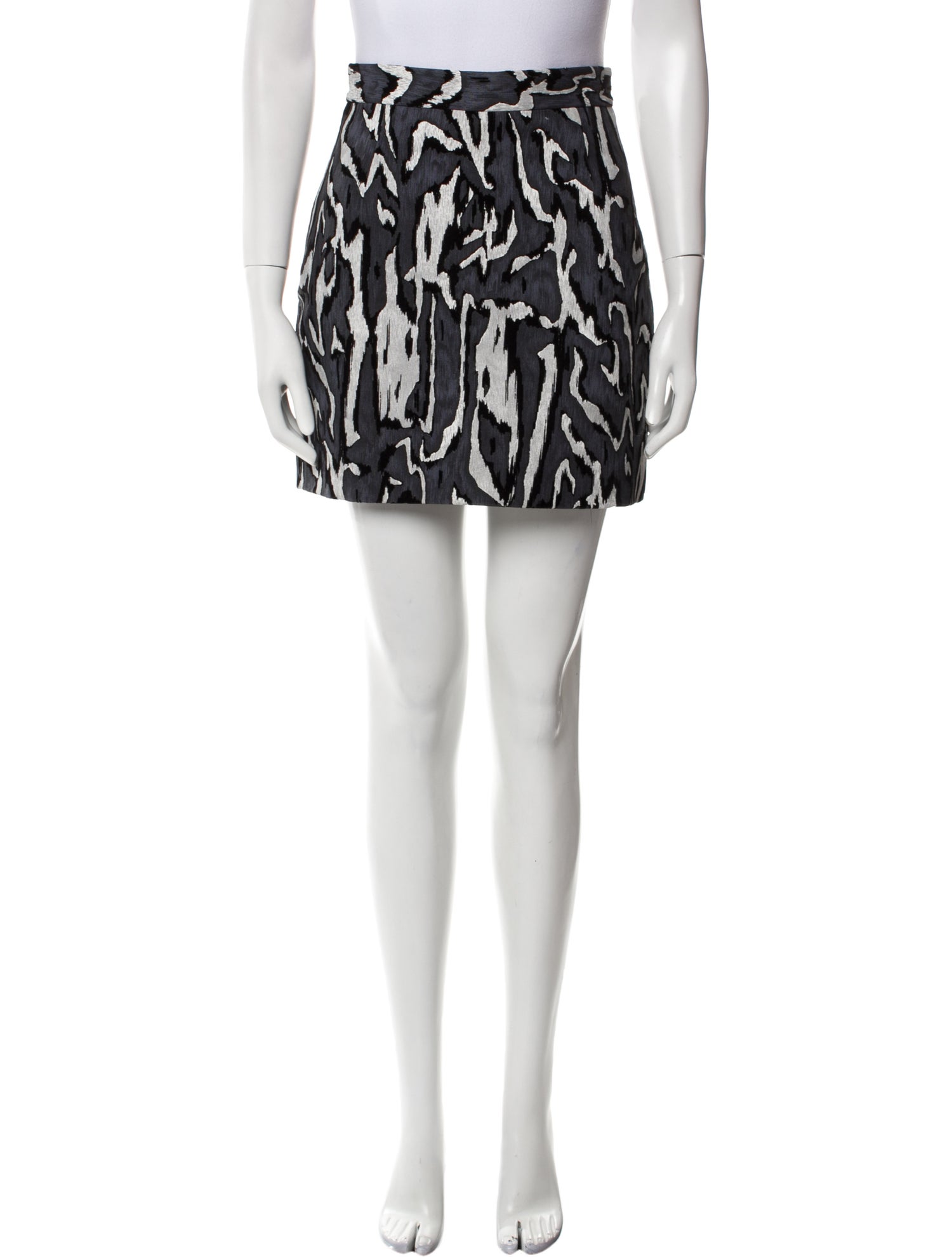Proenza Schouler Animal Print Mini Skirt