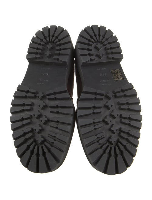 Proenza Schouler Suede Scalloped Accent Loafers