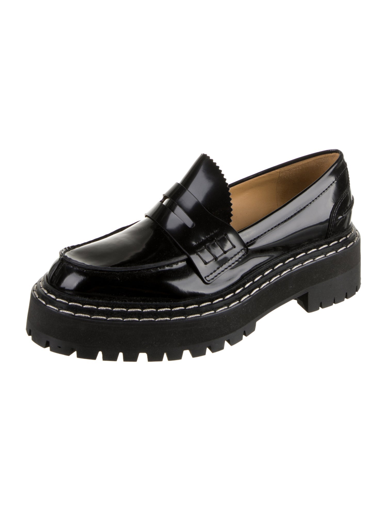 Proenza Schouler Leather Loafers
