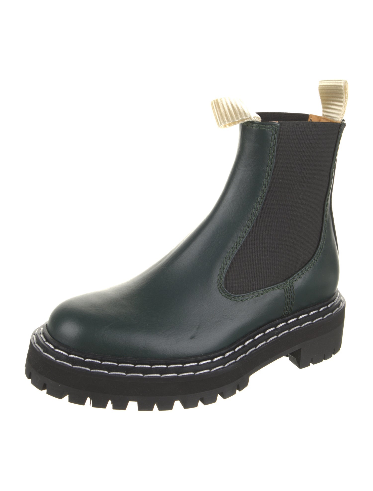 Proenza Schouler Leather Chelsea Boots