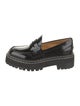 Proenza Schouler Patent Leather Scalloped Accent Loafers