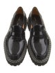 Proenza Schouler Patent Leather Scalloped Accent Loafers