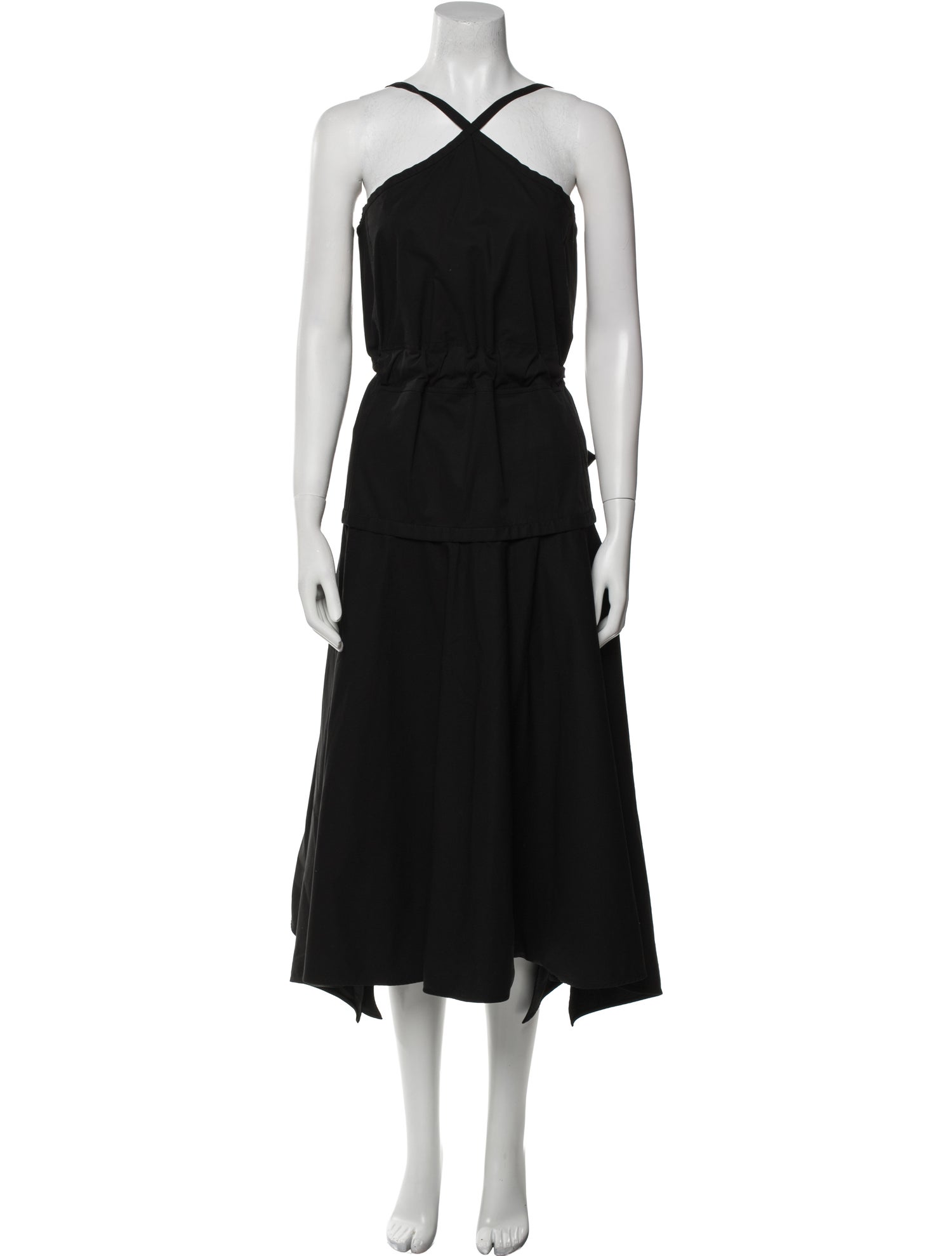 Proenza Schouler Halterneck Midi Length Dress