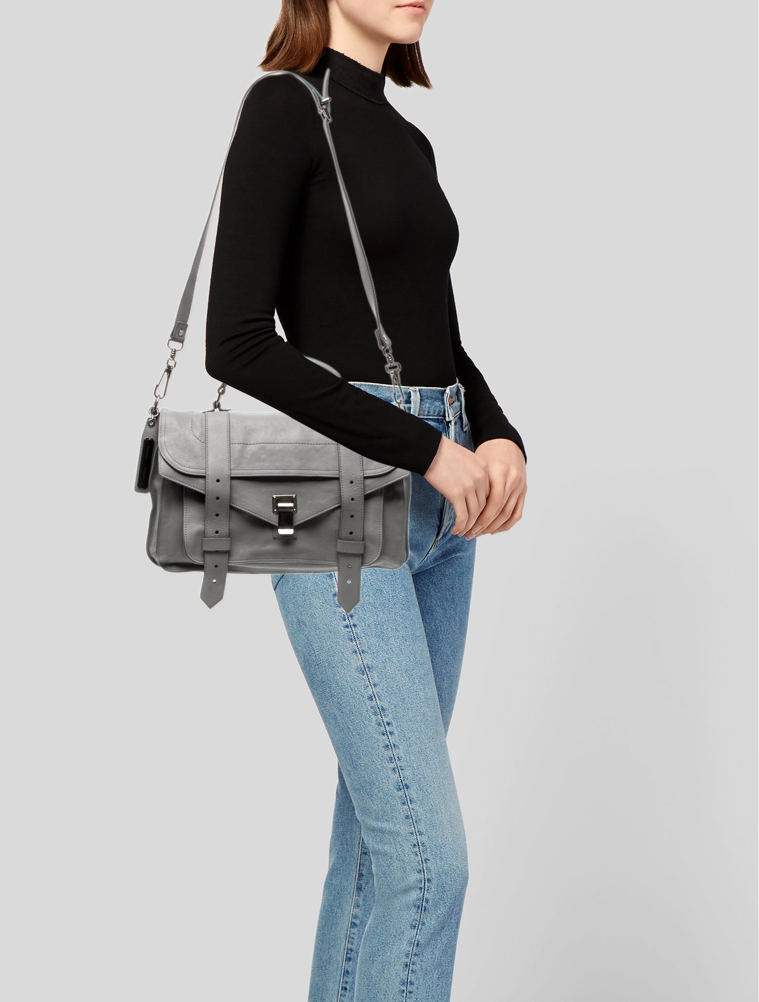 Proenza Schouler Leather Top Handle Bag