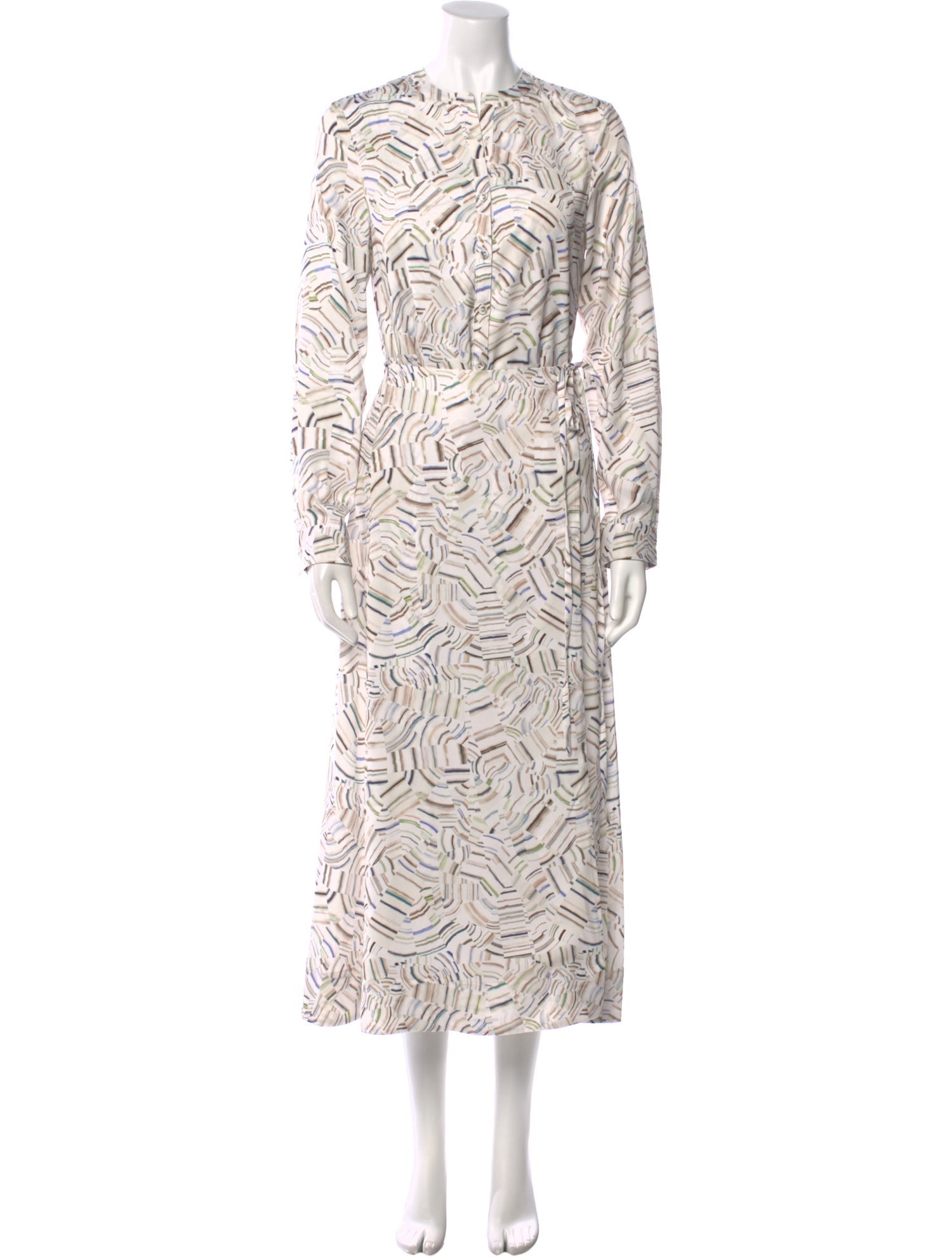 Proenza Schouler Printed Long Dress w/ Tags