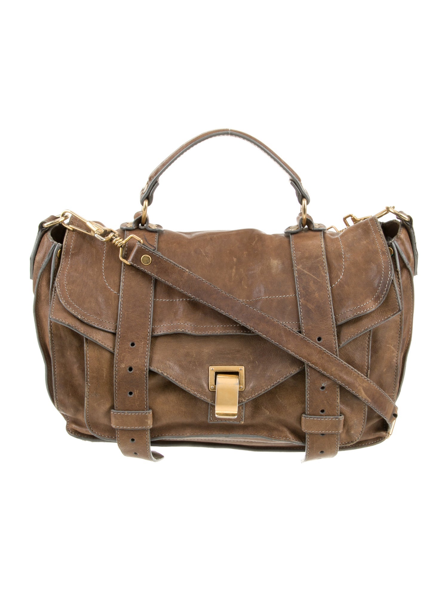 Proenza Schouler Leather Top Handle Bag