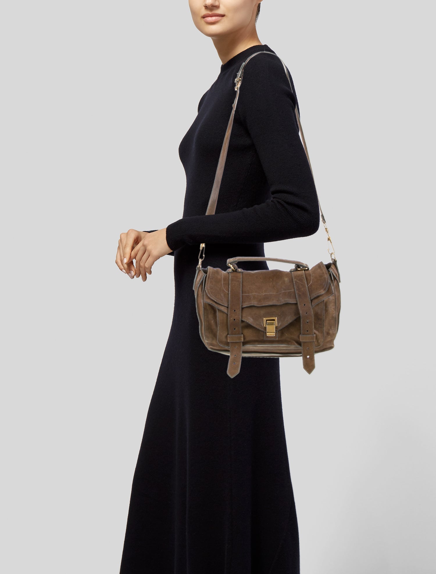 Proenza Schouler Leather Top Handle Bag