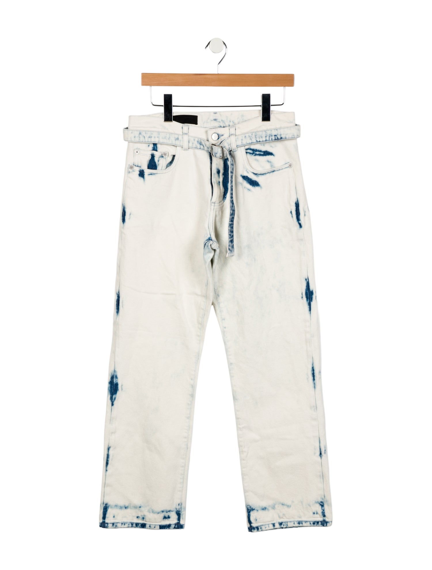 Proenza Schouler Mid-Rise Straight Leg Jeans