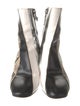 Proenza Schouler Leather Animal Print Boots