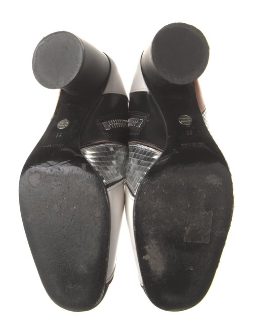 Proenza Schouler Leather Animal Print Boots