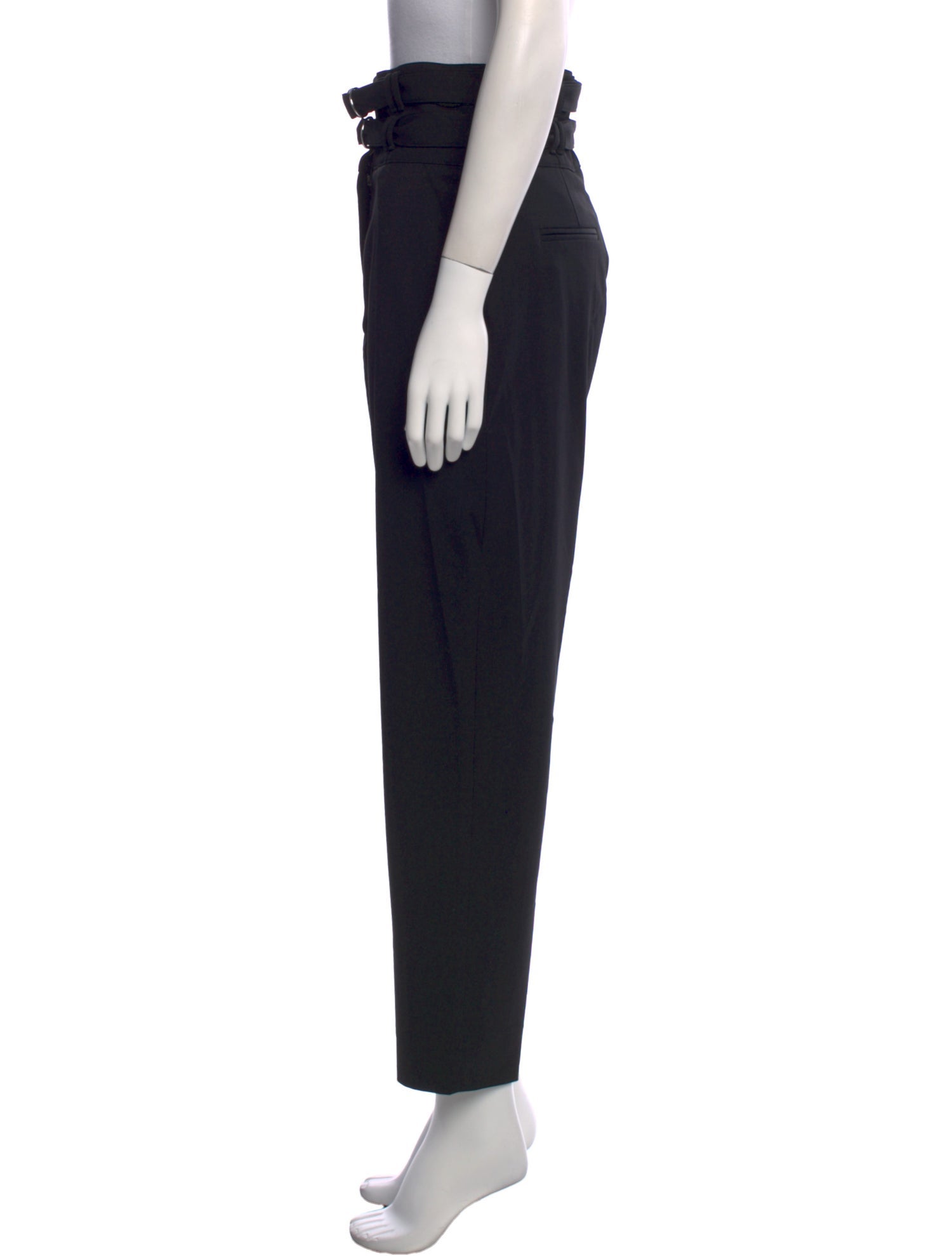 Proenza Schouler Wool Straight Leg Pants