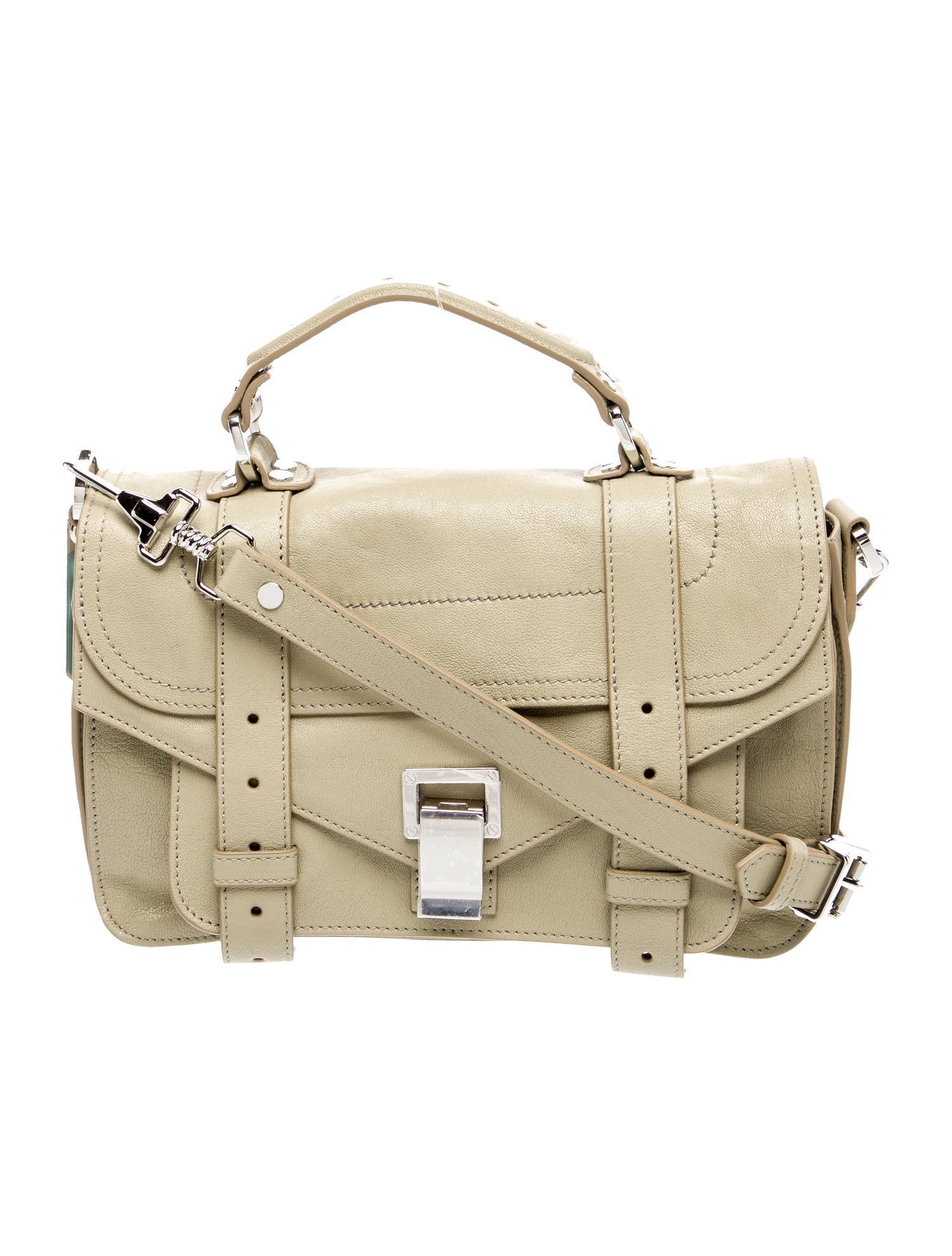 Proenza Schouler Leather Top Handle Bag