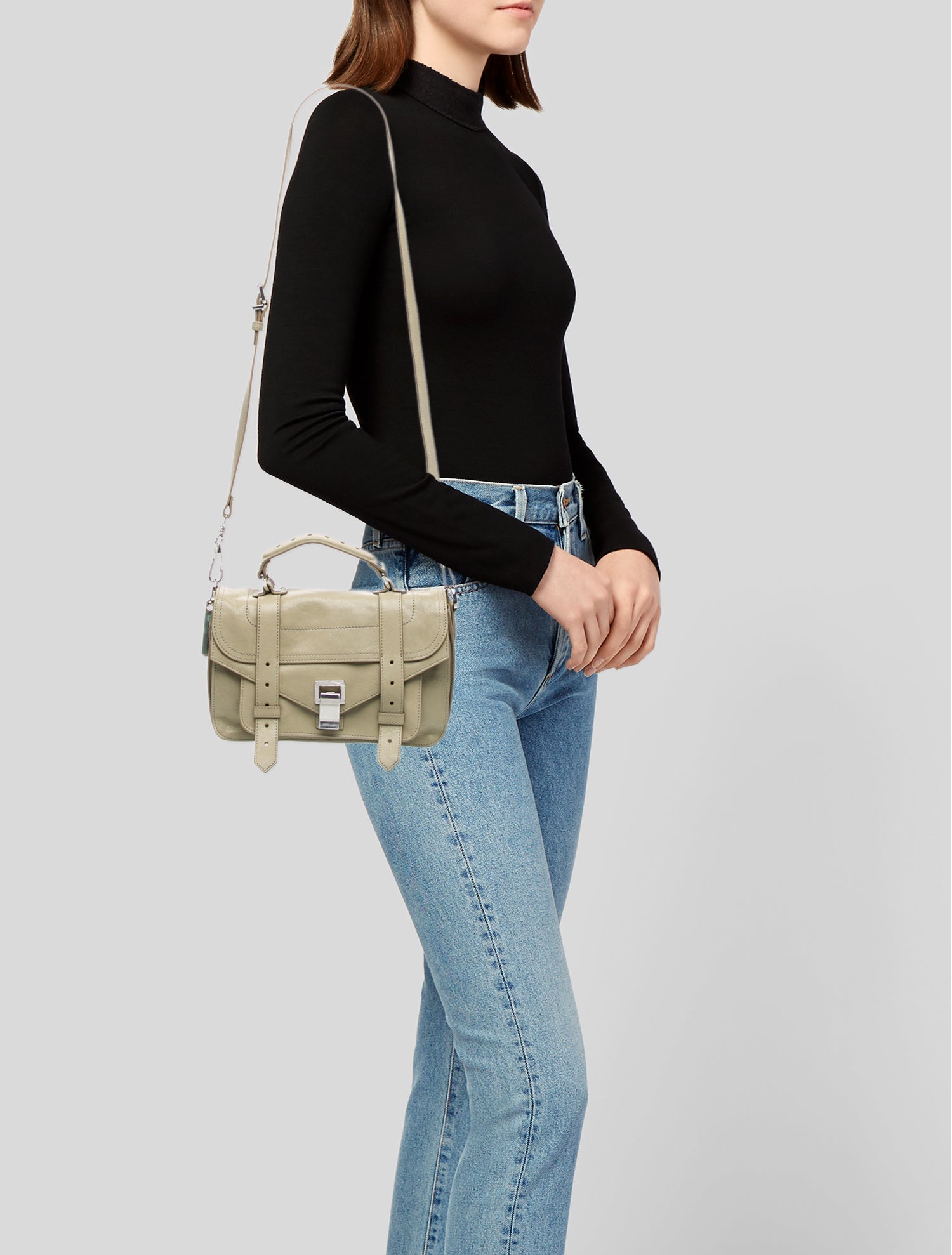 Proenza Schouler Leather Top Handle Bag