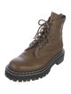 Proenza Schouler Leather Combat Boots