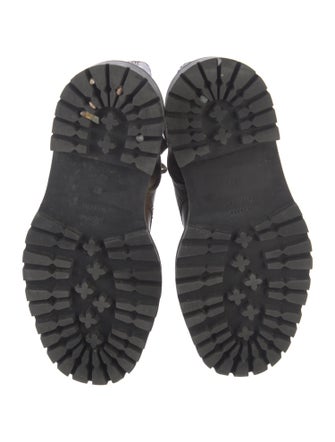 Proenza Schouler Leather Combat Boots