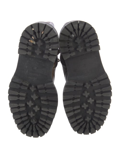 Proenza Schouler Leather Combat Boots