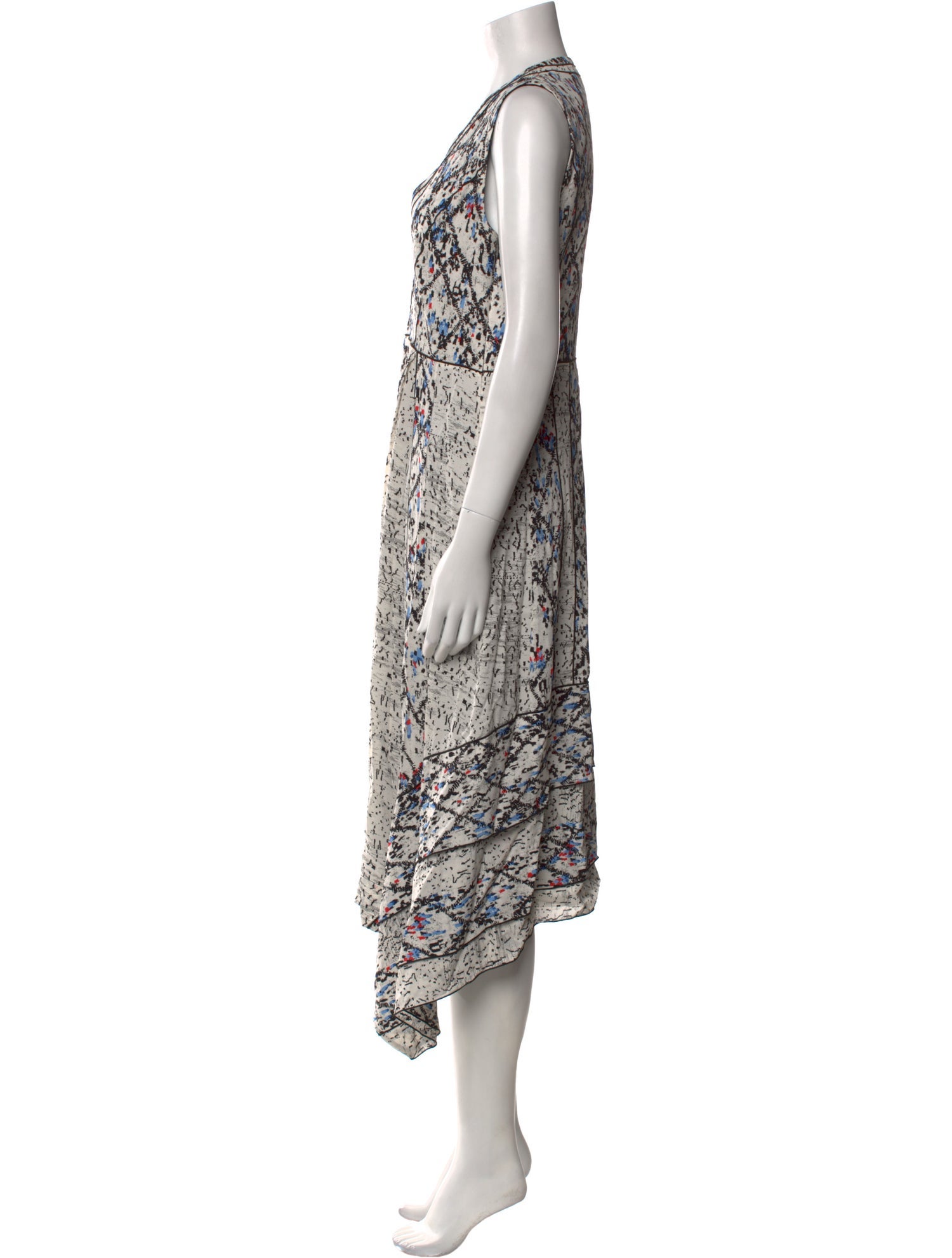 Proenza Schouler Silk Long Dress