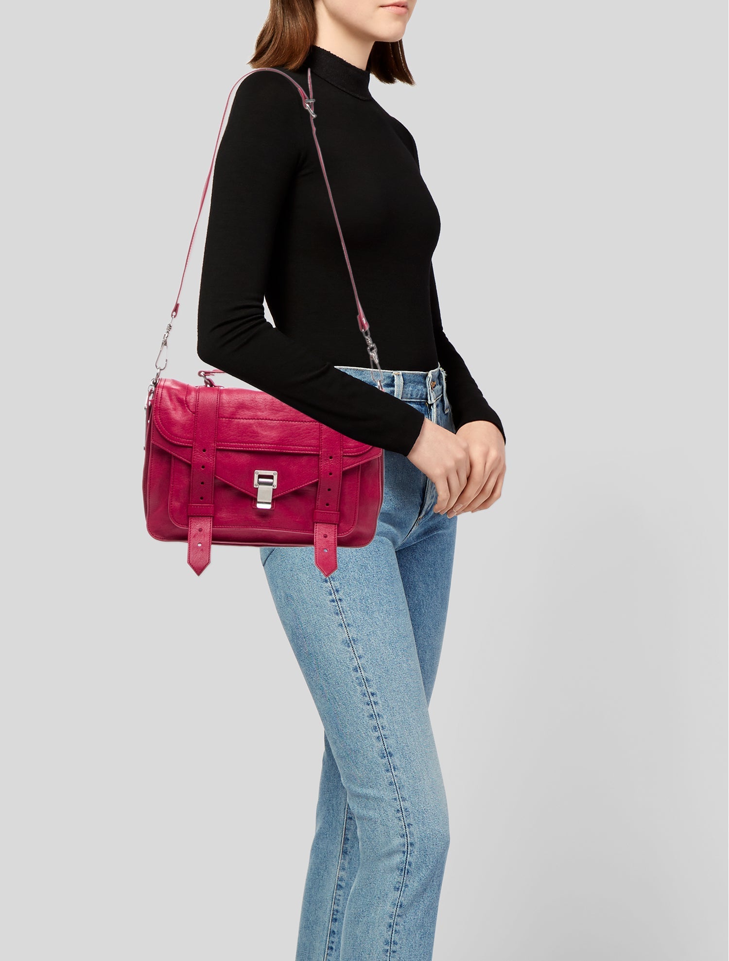 Proenza Schouler Leather Top Handle Bag