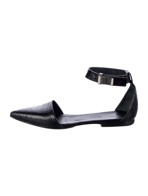 Proenza Schouler Leather D'Orsay Flats