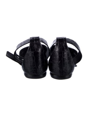 Proenza Schouler Leather D'Orsay Flats