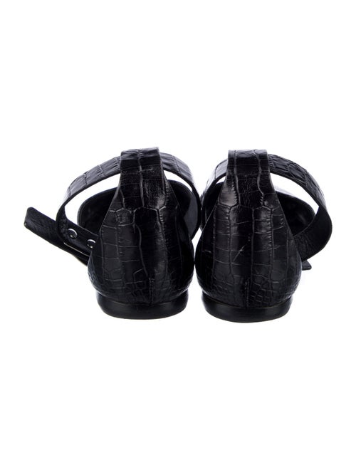 Proenza Schouler Leather D'Orsay Flats