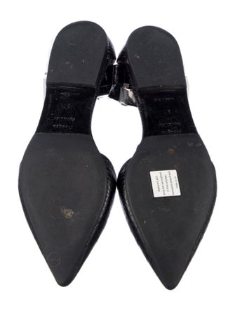Proenza Schouler Leather D'Orsay Flats