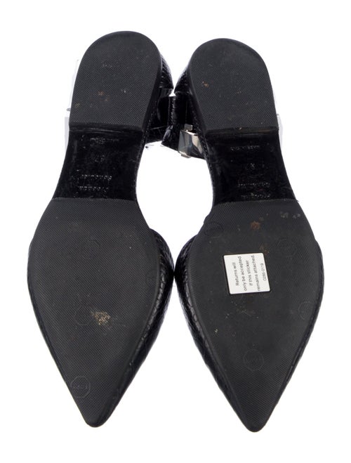 Proenza Schouler Leather D'Orsay Flats