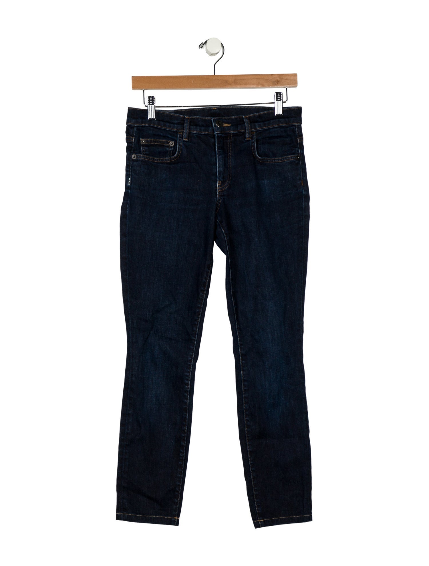 Proenza Schouler Mid-Rise Skinny Leg Jeans