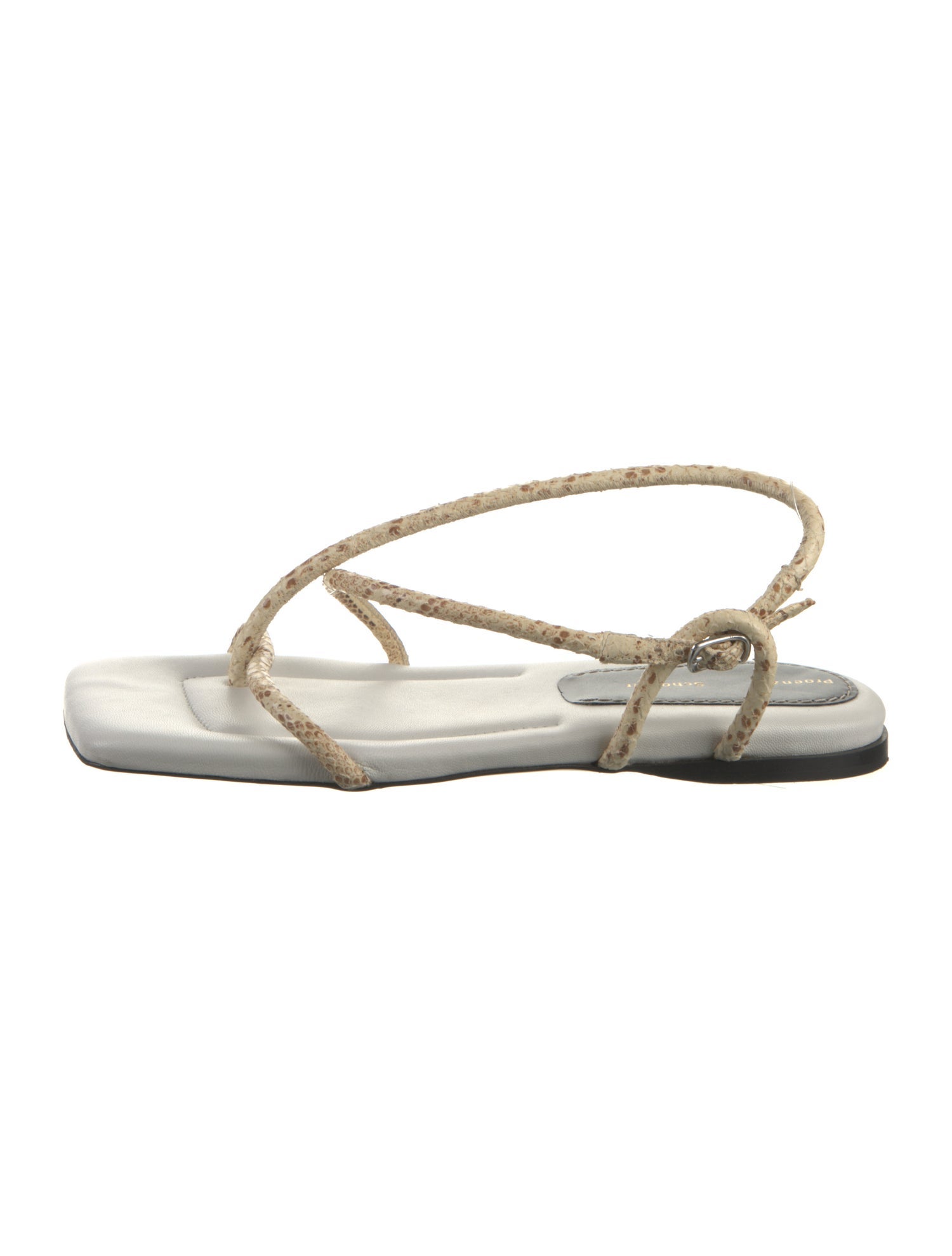 Proenza Schouler Leather Slingback Sandals