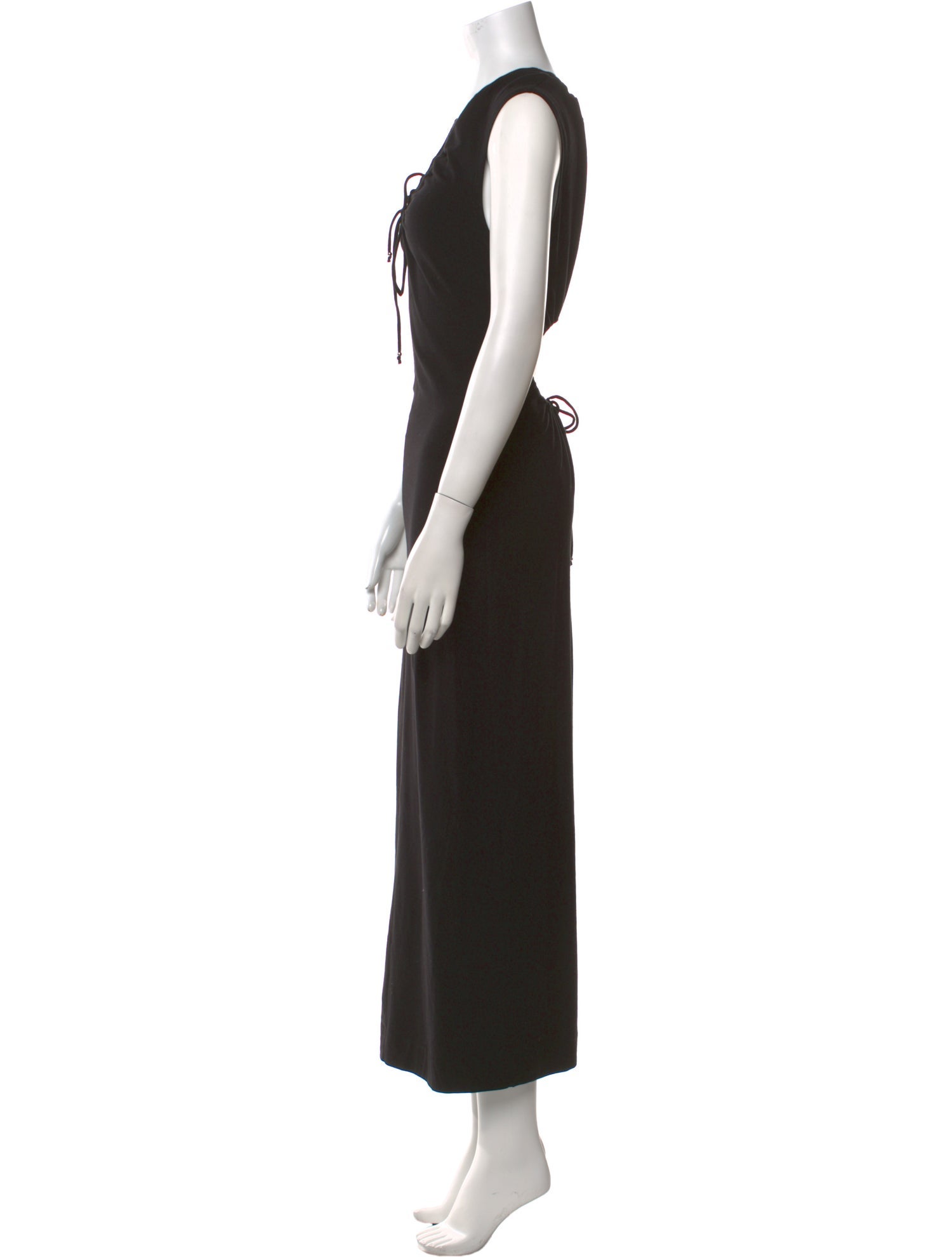 Proenza Schouler V-Neck Long Dress