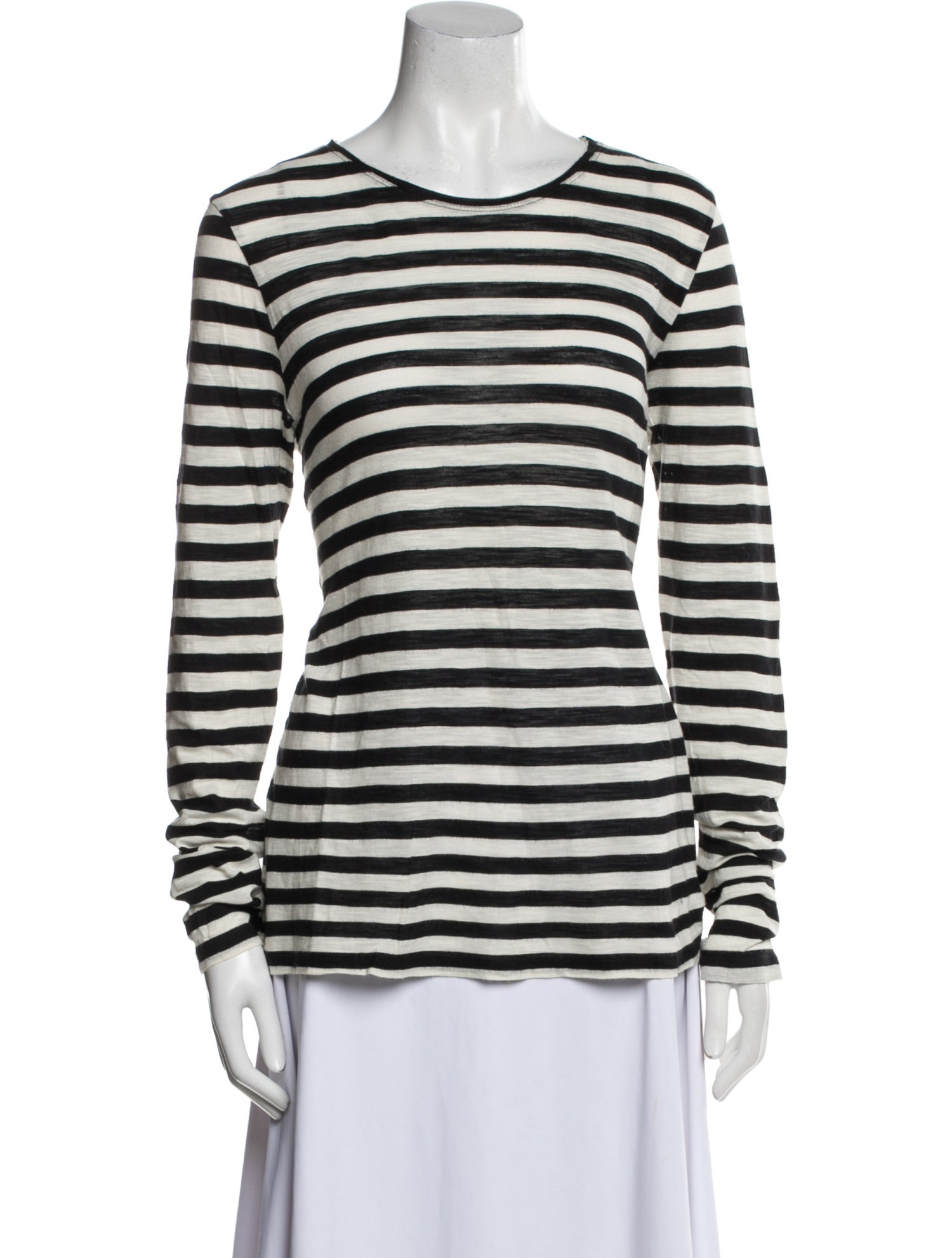 Proenza Schouler Striped Crew Neck T-Shirt