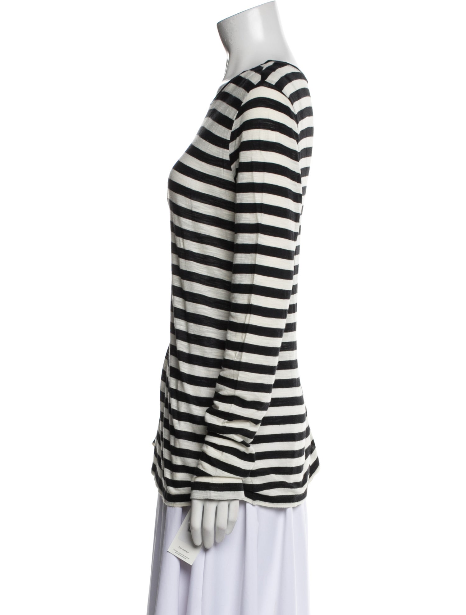 Proenza Schouler Striped Crew Neck T-Shirt