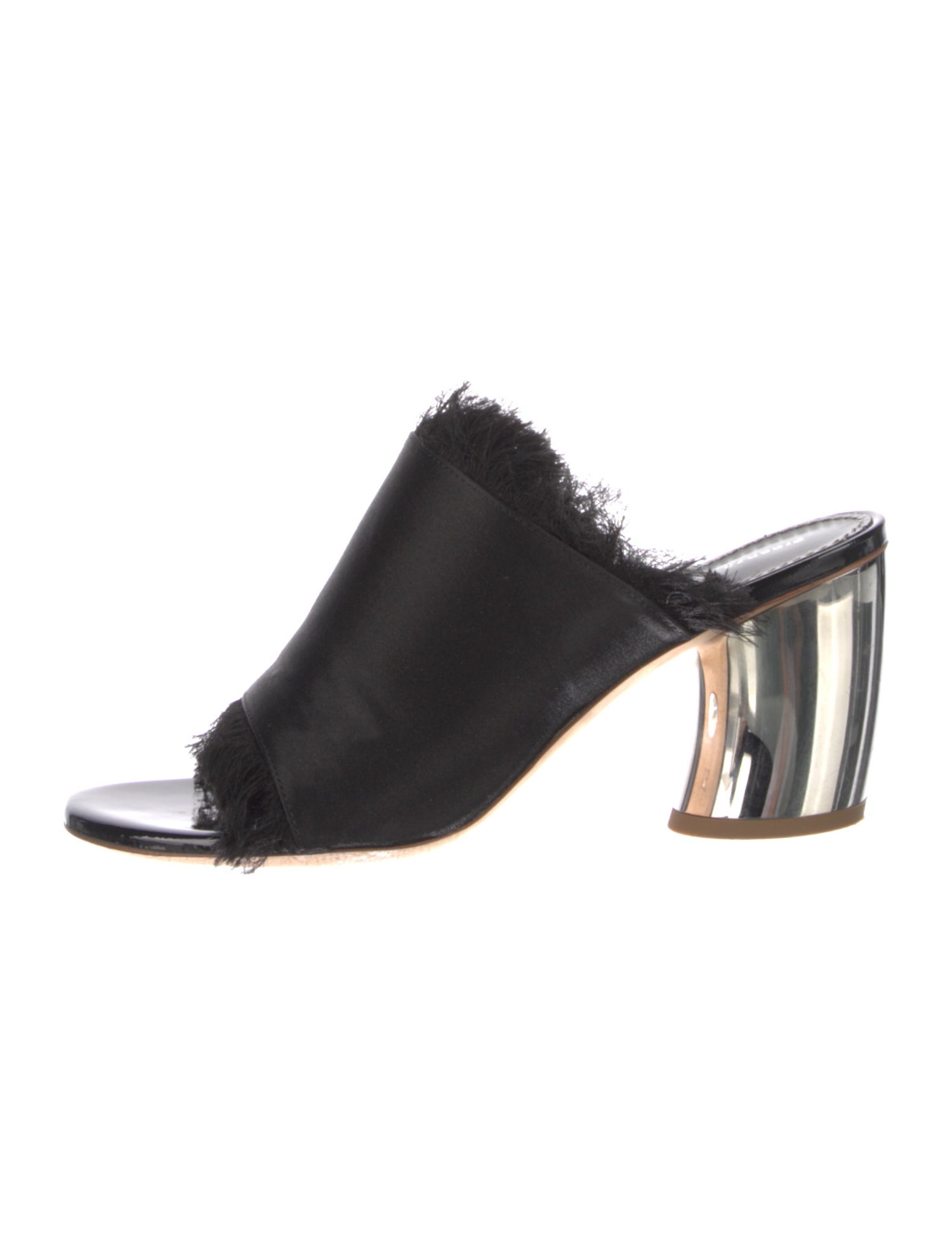 Proenza Schouler Satin Slides