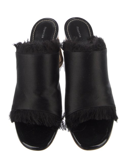 Proenza Schouler Satin Slides