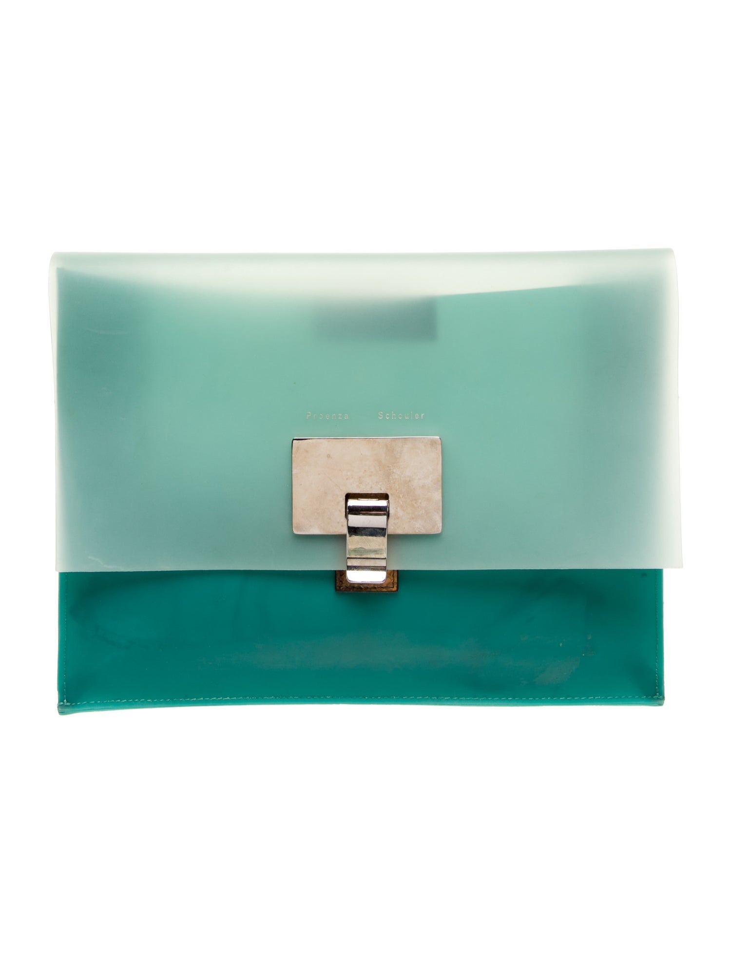 Proenza Schouler PVC Clutch