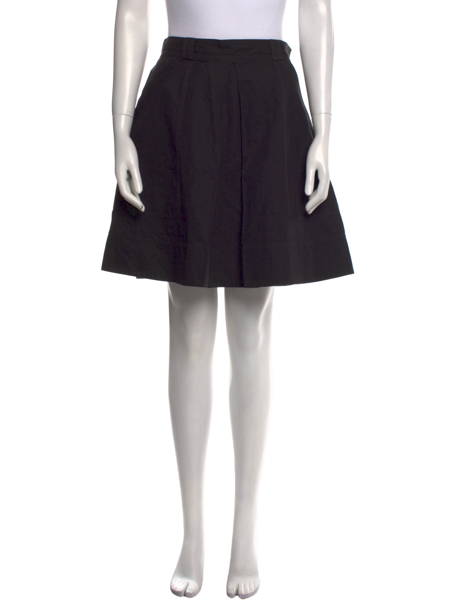 Proenza Schouler Pleated Accents Knee-Length Skirt
