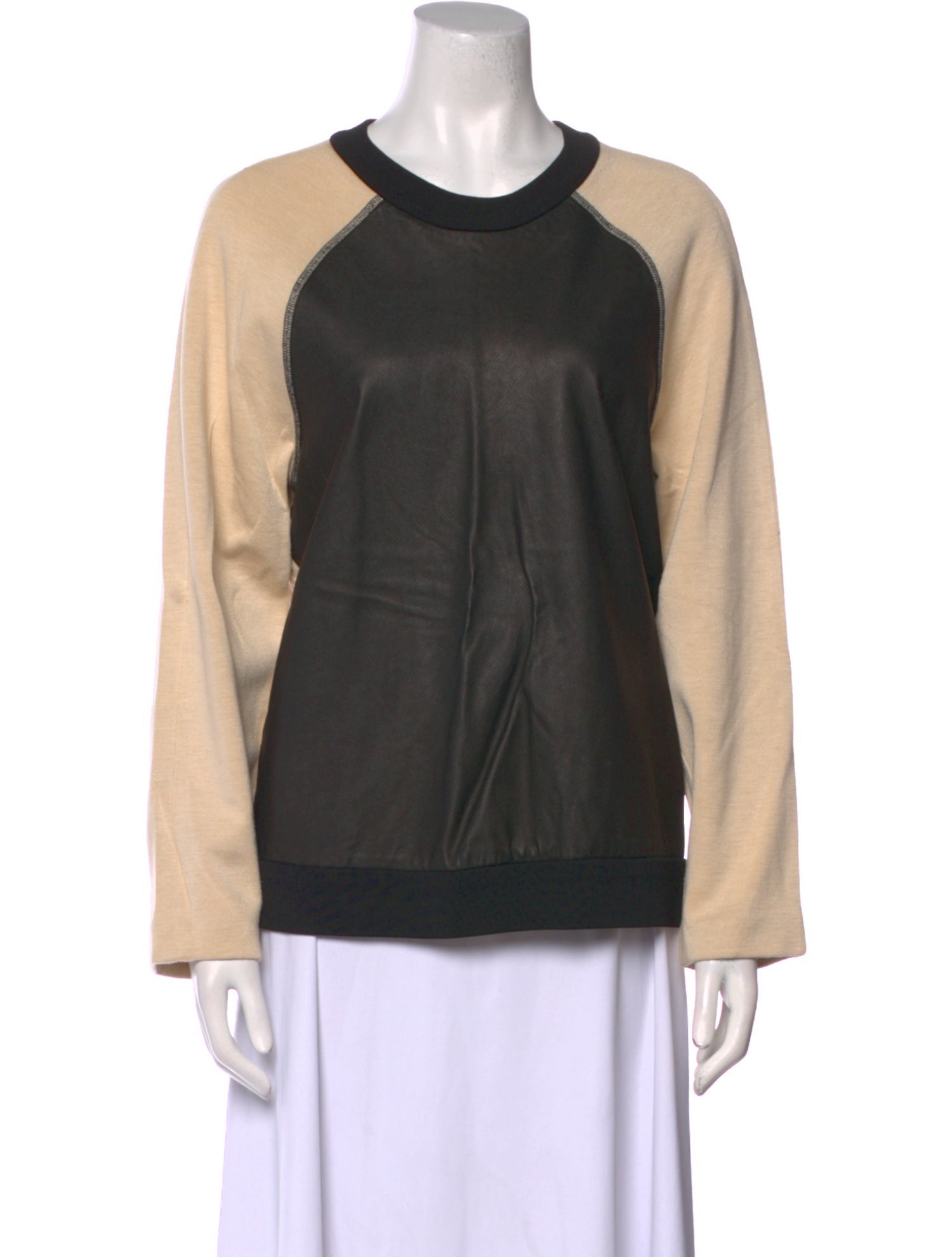 Proenza Schouler Crew Neck Long Sleeve Sweatshirt