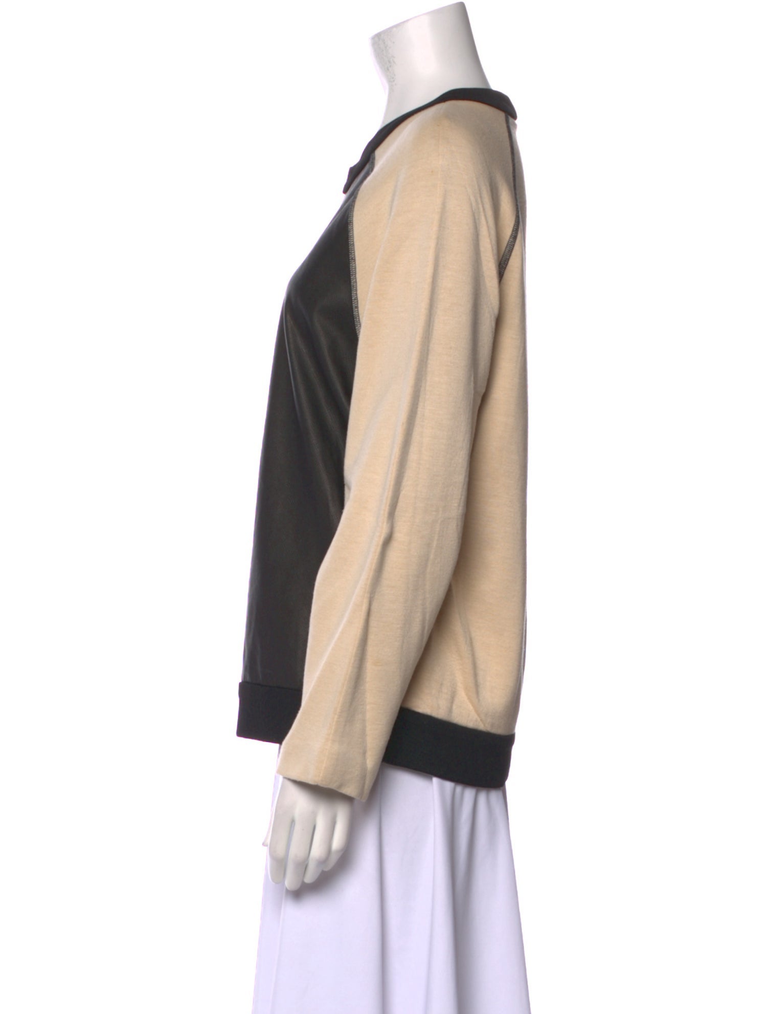 Proenza Schouler Crew Neck Long Sleeve Sweatshirt