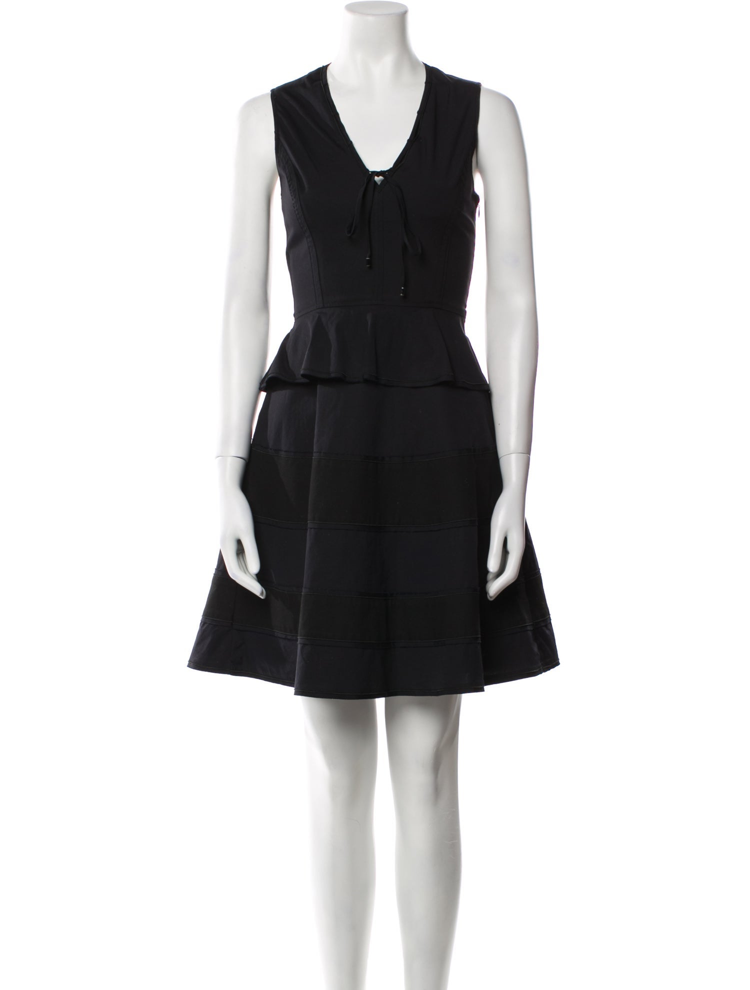Proenza Schouler V-Neck Mini Dress