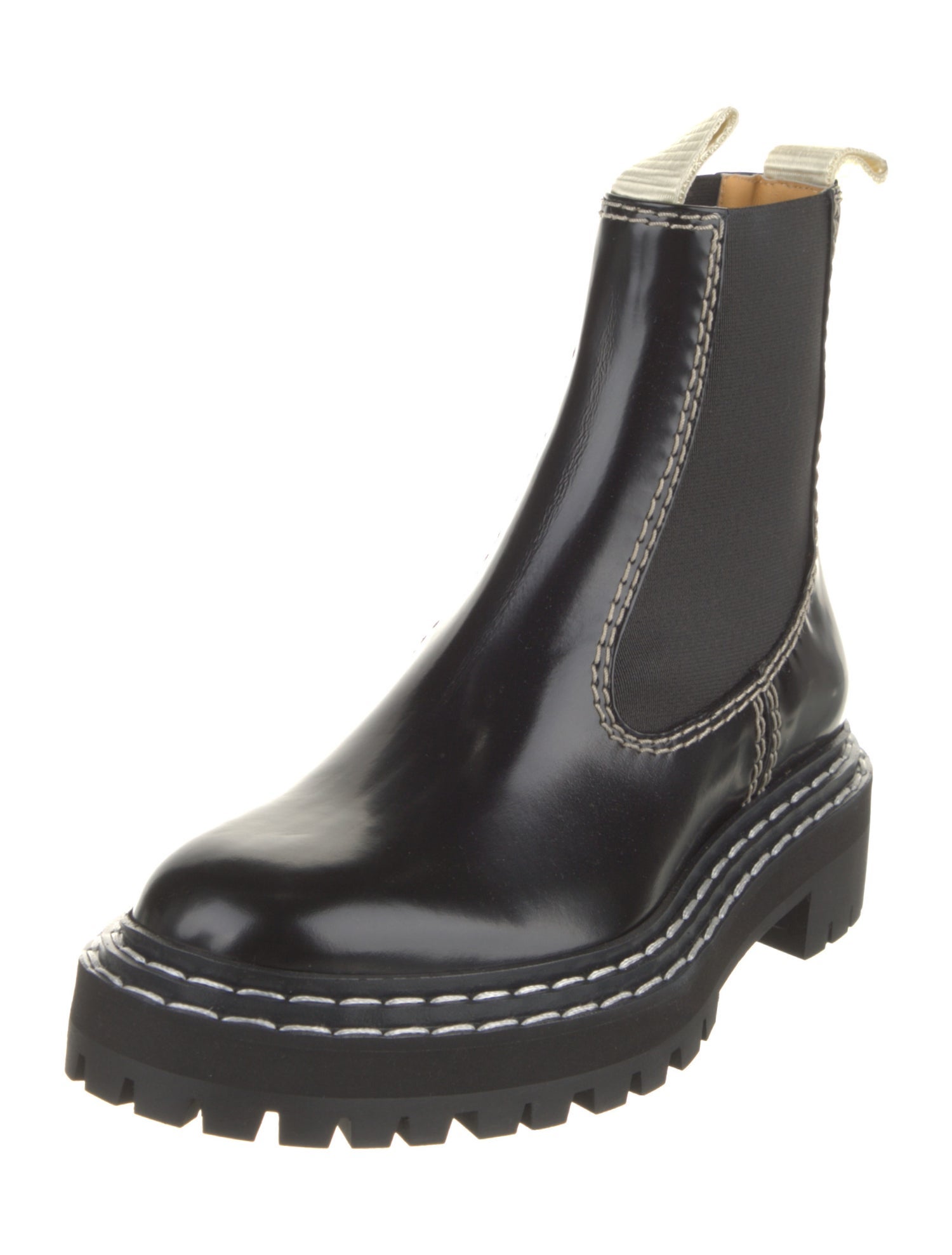 Proenza Schouler Leather Chelsea Boots