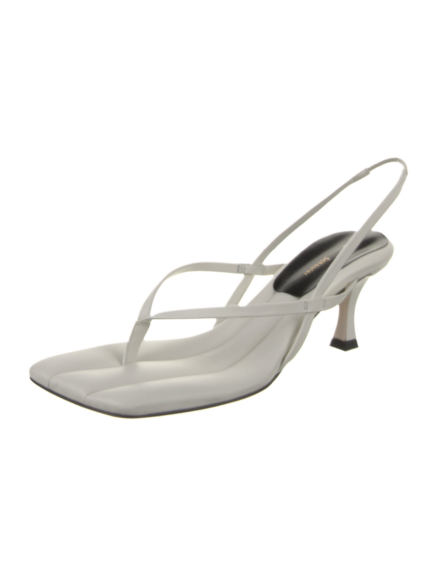 Proenza Schouler Leather Slingback Sandals